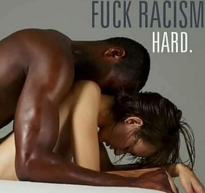 FUCK RACISM HARD