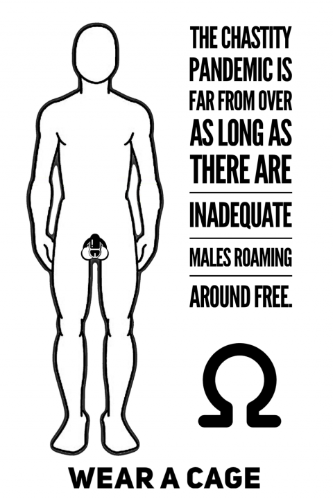 Inferior males encouraged to wear a cage.png