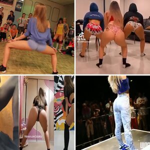 White Girls Twerking for Black Masters