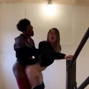 Amateur BBC on Stairs.mp4