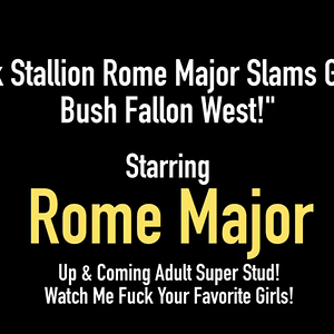 Black Stallion Rome Major Slams Ginger Bush Fallon West! Porn Videos - Tube8.mp4
