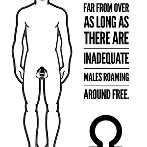 Inferior males encouraged to wear a cage.png