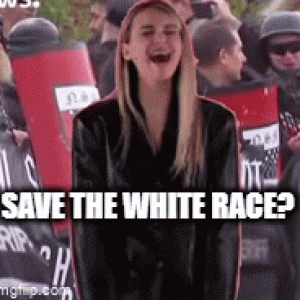 Save the white race?