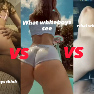 What whiteboys see vs what they think