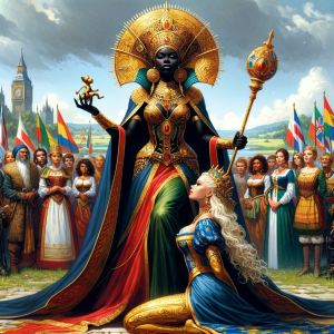 Black queen white slave 6