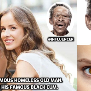 she falls in love with a homeless old black man