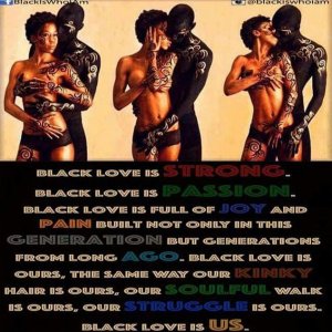 Authentic Love is BLACK!