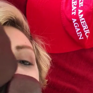 Trump Supporter Bitch Dabbed on by BBC.mp4