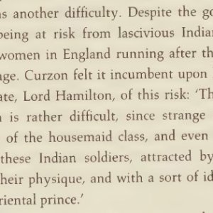 Circa 1900: whitebois whining about english women preferring Indian Men