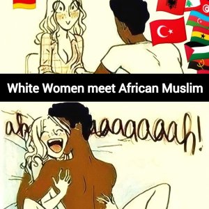 Average White woman meet African Muslim King