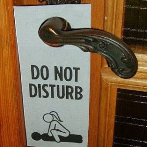 Do not disturb