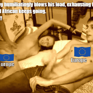 The situation of whiteboys in Europe