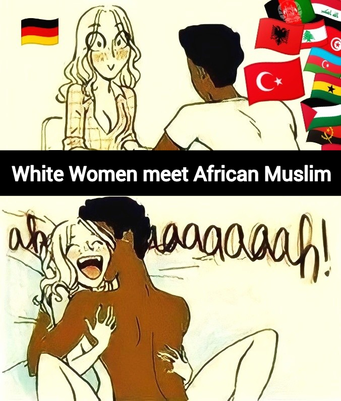 Average White woman meet African Muslim King