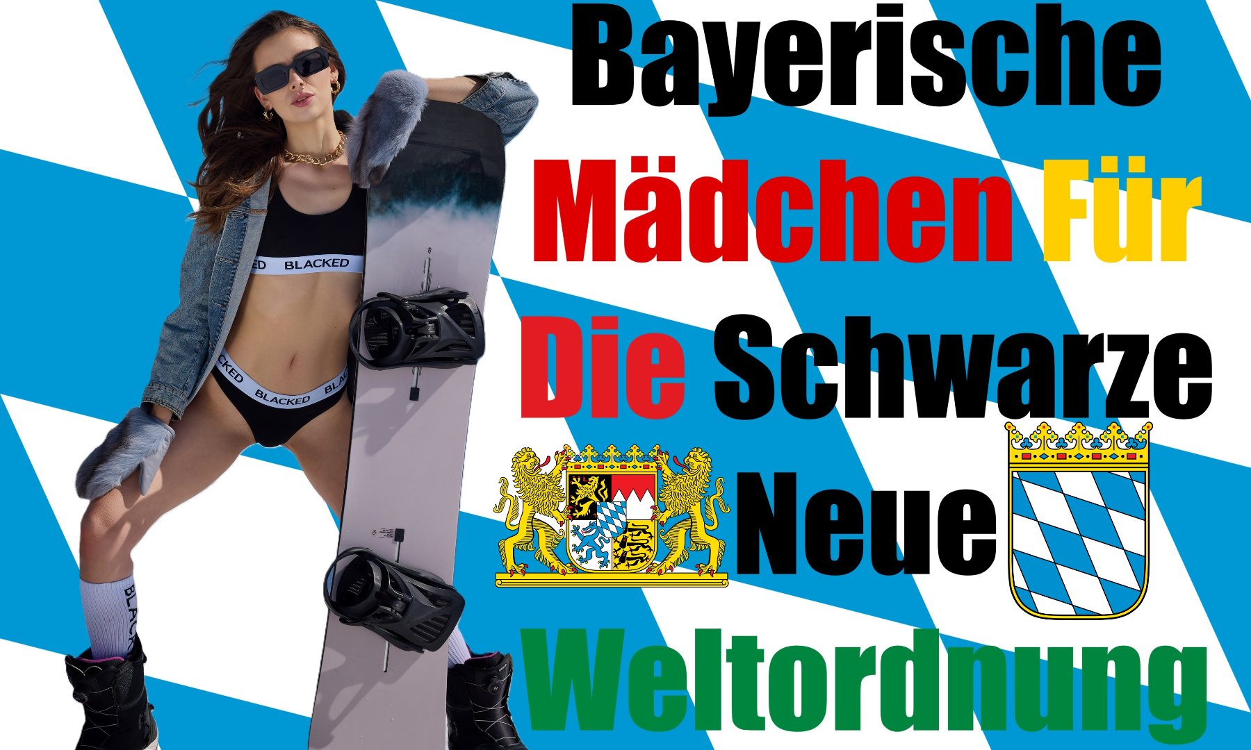 Bayerische Mädchen Für Die Schwarze Neue Weltordnung