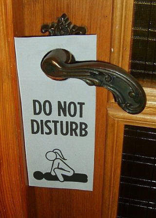 Do not disturb