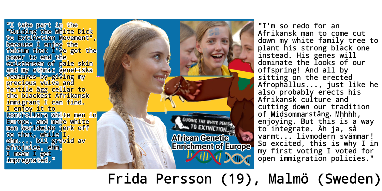 Frida 🇸🇪 - participant of the The African Genetic Enrichment of Europe Programme (AGEE) - interview