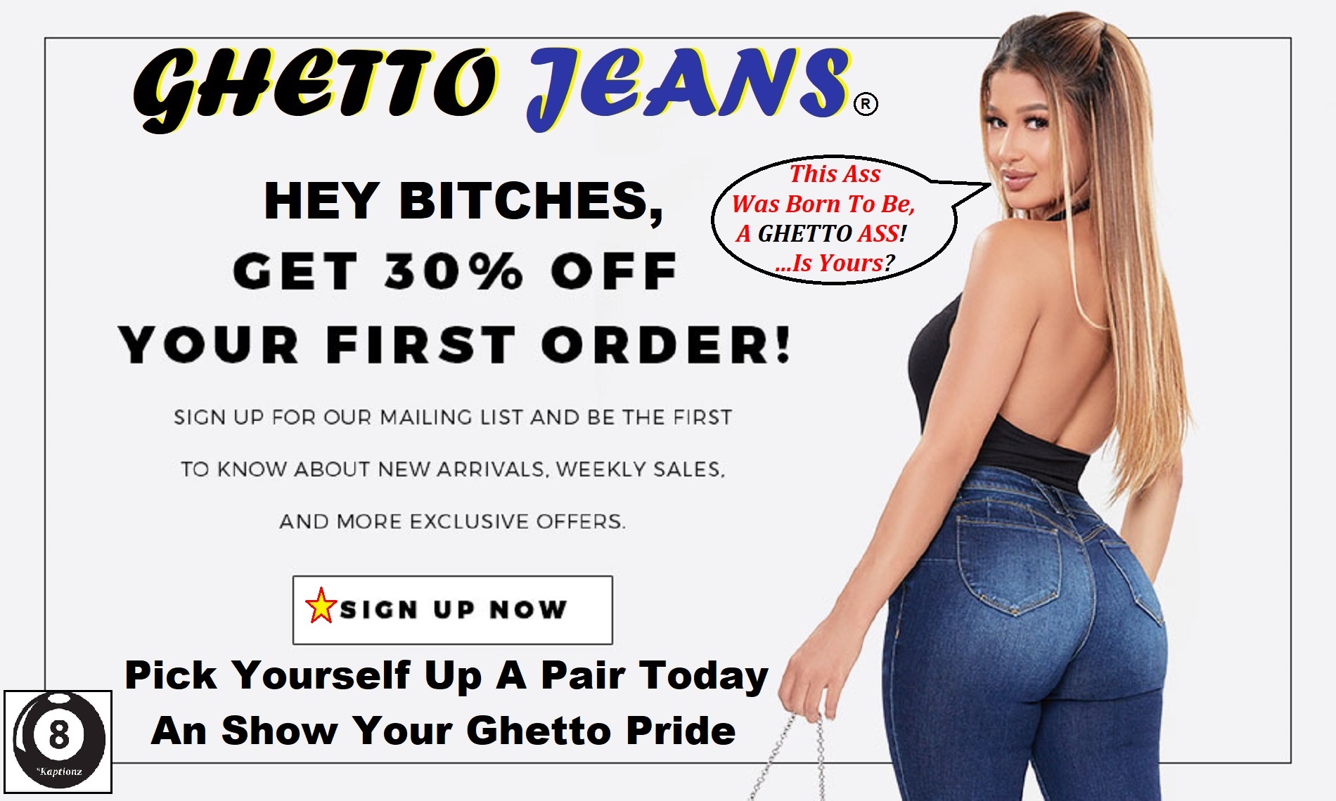 Ghetto Jean Ad