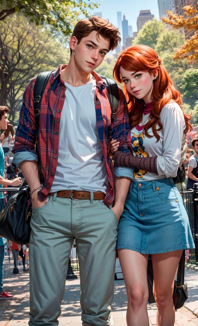 "I want to watch you fuck those two black guys over there."Peter told Mary Jane. "Ok. I'll do it!" she said playfully.