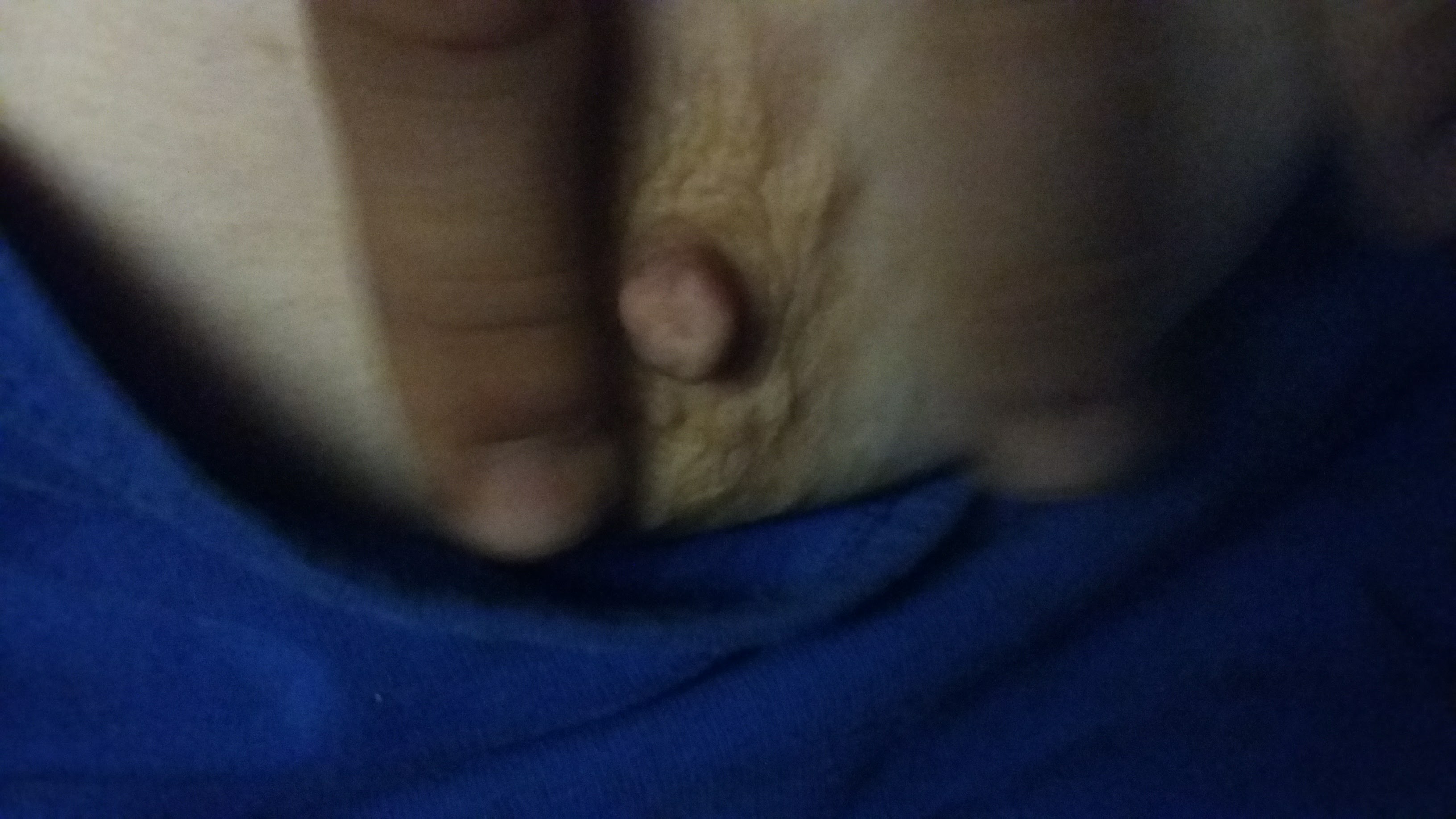 My friend playing with my wifes titty