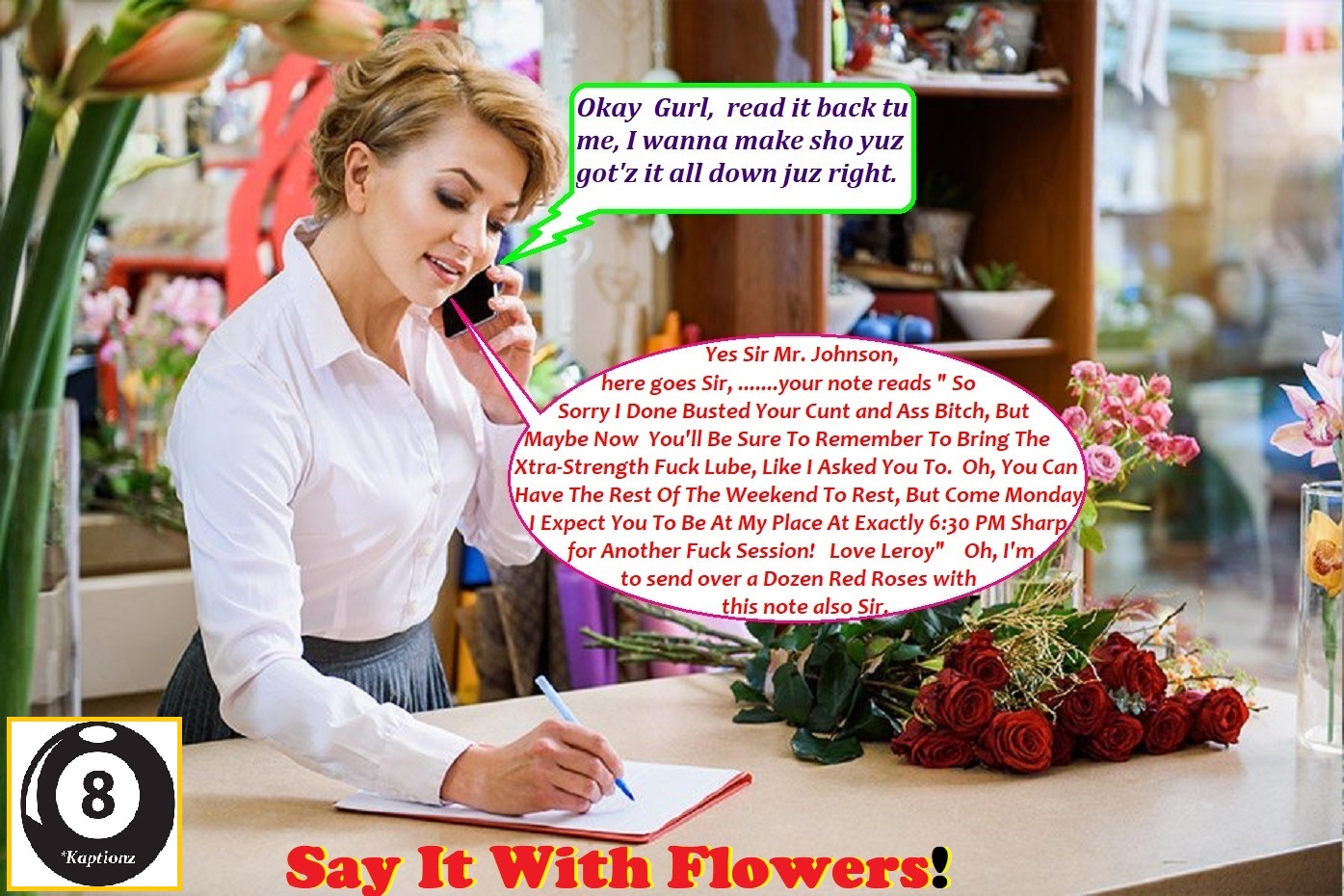 Say It With Flowers